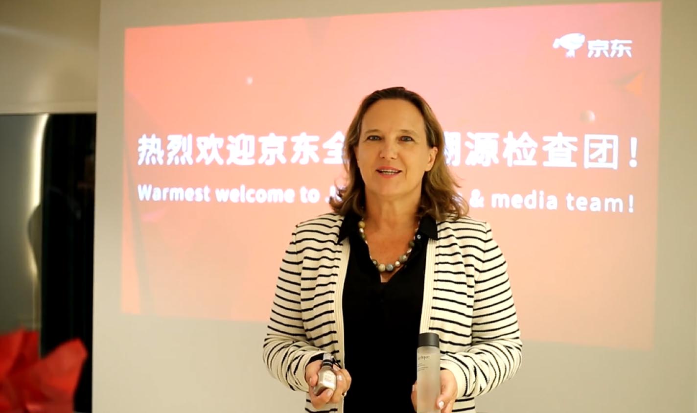 茱莉蔻品牌CEO致辞欢迎溯源团考察
